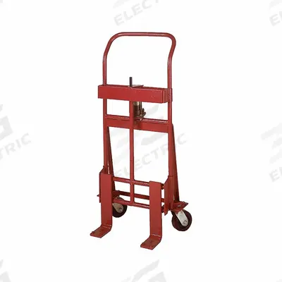 WESCO Machinery and Equipment Mover: 2,000 lb, 15 1/4 in L x 23 in W x 47 1/4 in H Overall - Hydraulic-Lift Machinery & Equipment Movers with Dual-Forks