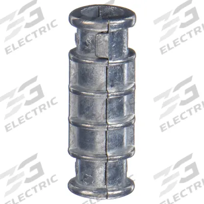DEWALT Lag Shield: 1/4"-20 Thread Size, 1 in Overall Lg, 1/4 in Dia, Zamac Alloy - Lag Shields for Wood Screws