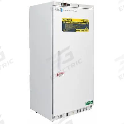 AMERICAN BIOTECH SUPPLY Freezer: Upright, 17 cu ft, -25°C to -15°C, Manual Defrost Method - Flammable Storage Freezers