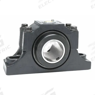 MOLINE BEARING Pillow Block Bearing: 1 1/2 in Bore, 2 Holes, 2 1/8 in Shaft Ht - Fixed Split-House Pillow Block Tapered Roller Bearings