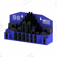 TE-CO Machine Clamping Kit: For 5/8 in T-Slot, 1/2"-13 Stud, 54 Pc (MPN 20402PL). Key specifications — Brand: TE-CO; Includes Studs: (4) 5 in.