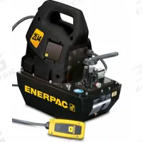ENERPAC Hydraulic Pump: 10,000 psi Max. Op Pressure, 60 cu in/min Max. Flow Rate, 1 7/10 hp Max. HP (MPN ZU4308JB). Key specifications — attr941810: ZU4308JB; attr941817: 3-Position; attr941814: Hold.