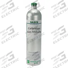 GASCO Calibration Gas: Nitrogen, Disposable, +/-5% Accuracy, NH3, Calibration Gas, Calibration Gas (MPN X02NI99CP5846M1). Key specifications — For Use With: All OEM Gas Detectors; Background Gas: Nitrogen; Brand: GASCO; Gas Mixture: Ammonia 312 ppm; Reusability: Disposable.