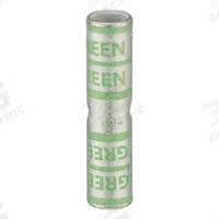 APPROVED VENDOR Open Barrel Splice: 1 AWG Wire Size, Green Code, 2.02 in, Copper Barrel, 37 Die (MPN 22EZ34). Key specifications — Die Code: 37; Brand: APPROVED VENDOR; Color Code: Green.