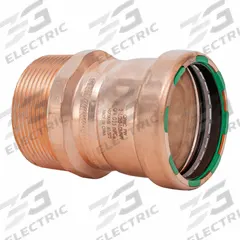 QUICKFITTING SUREPRESS Crimp Adapter: Straight, 2 1/2 in CTS x 2 1/2 in CTS size, Press-fit x MNPT (MPN SPWM77R). Key specifications — Brand: QUICKFITTING SUREPRESS; Series: SurePress®; Broad - Material for Bullet: Copper Or Bronze; Brand - Broad: QUICKFITTING SUREPRESS.