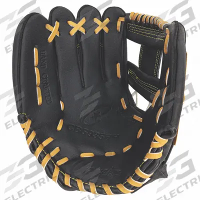 CHAMPION SPORTS Fielder's Glove: Black, Nylon, Right-Handed, Youth - Baseball Gloves
