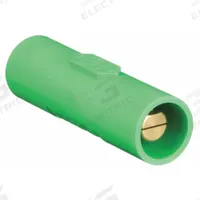 Gender Reversing Connector: Male-Male, Green, 600V AC/600V DC, 400 A, 16 Series (MPN HBLDMGN). Key specifications — Brand: HUBBELL.