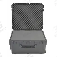 SKB Protective Case: 26 in x 30 3/4 in x 15 1/2 in Inside, Pick and Pluck, Black, 2 Wheels, 40 lb Wt (MPN 3I-3026-15BC). Key specifications — Handle Style: Telescoping; Brand: SKB; Case Closure Type: Latches.