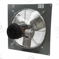 Panel Fan: Direct Drive, 18 in Blade, 1/3 hp, 3,200 cfm, 230/460V AC, 3 ph, Totally Enclosed (MPN P18-4M). Key specifications — Frame Finish: Powder Coated; Assembled: Assembled; Brand: CANARM; Nameplate Voltage: 230/460V AC; Frame Material: Steel; Hazardous Location Class: Class I, Div 1, Group C and D; Class II, Div 1, Group F and G; Guard Type: Intake.