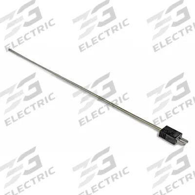 Dayton Thermocouple Probe: -346°F to 2,193°F /-210°C to 1,200°C, Type J, Rounded Tip - Thermocouples for Gas Applications