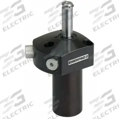 ENERPAC Swing Clamp Hydraulic Cylinder: Single Acting, 475 lbf Clamping Force, 0.65 in Total Stroke (MPN SURS21). Key specifications — attr95671: 0.12 sq in; attr95672: Right; attr97405: SURS21; attr98896: ENERPAC.