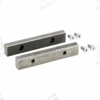 WESTWARD Replacement Jaw Inserts: Steel, (4) Screws, Works with 10D691 (MPN 10D762). Key specifications — attr865132: (4) Screws; attr867042: 10D691; attr663946: WESTWARD; attr923123: Steel.