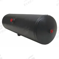 VELVAC Air Tank: 6.16 gal Tank Capacity, 125 psi Max Op Pressure, Horizontal, 29.25 in Overall Lg (MPN 035103). Key specifications — attr51589: SAE J10; attr51576: VELVAC.