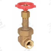 MILWAUKEE VALVE Gate Valve: 1/2 in, Bronze, Rising, FNPT x FNPT, 1,000 psi Max. Pressure (CWP) (MPN 1182-1/2"). Key specifications — Wedge Material: Bronze; Brand: MILWAUKEE VALVE; Bonnet Material: Bronze.