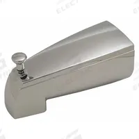 DELTA Tub Spout Pull-Up Diverter: 1/2 in Connection Size, IPS Connection, 5 1/2 in Spout Reach (MPN RP5834). Key specifications — Tub Spout Connection Type: IPS; Trim Finish: Chrome; Tub Spout Material: Plastic; Brand: DELTA.