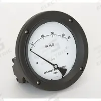 MIDWEST INSTRUMENT Differential Pressure Gauge: Back, 1/4 in NPT Female, Model 142, 4 1/2 in Dial (MPN 142-AC-00-OO-50H). Key specifications — Sensor Type: Diaphragm; Series: Model 142; Housing Material: Aluminum; Certificate of Calibration: Not Included.