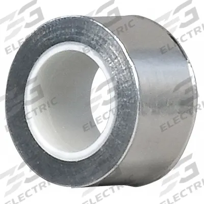 3M Foil Tape: 1/2 in Wd, 5 yd Lg, 7.3 mil Thick, Silicone, Indoor/Outdoor - Reinforced Foil Tape