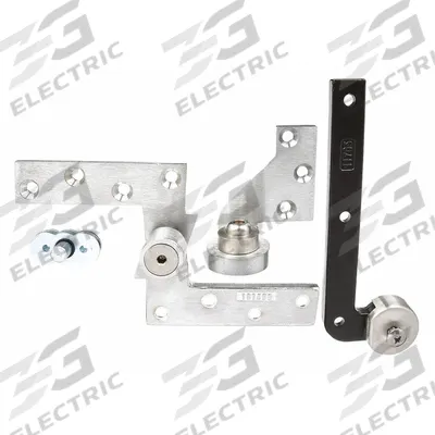 RIXSON Pivot Hinge: Brass, 4 1/4 in Leaf Ht - Full Mortise-Mount Pivot Hinges