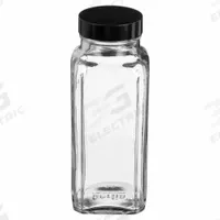 QORPAK Mixing/Storage/Sampling Bottle: 240 mL, 43-400, Phenolic, Rubber, Colorless, 84, Clear (MPN GLC-01340). Key specifications — Screw Closure Size: 43-400; Pre-Cleaned: None; Graduated: No; Brand: QORPAK; Body Color: Colorless.
