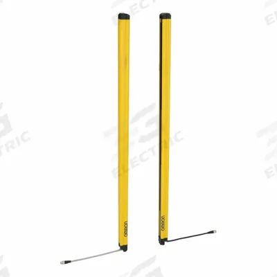 OMRON Light Curtain: 24V DC, 48 Beams, 20 mm Spacing, 990 mm Protected Ht - Light Curtains for Hand Detection