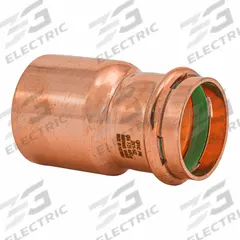 QUICKFITTING SUREPRESS Press Copper Reducer: 2 in CTS x 1 1/2 in CTS size, FTG x Press-fit, Copper (MPN SPWRC65-STR). Key specifications — Brand: QUICKFITTING SUREPRESS; Broad - Material for Bullet: Copper Or Bronze; Brand - Broad: QUICKFITTING SUREPRESS.