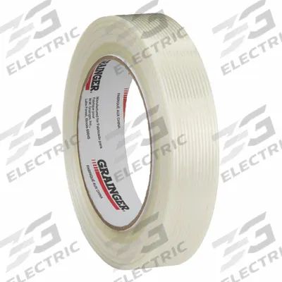GRAINGER Strapping Tape: 3.9 mil Tape Thick, 1 in x 60 yd, Clear, 36 PK - Light-Duty Strapping Tape