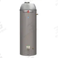 RHEEM Residential Gas Water Heater: Natural Gas, Low NOx, 50 gal, 40,000 BTU, 67.88 in Ht (MPN PROG50-40N RH67 PDV). Key specifications — Display Sell UOM: EA; Market: Residential; Standards: US CSA (Star); Sub-brand: gas water heater; Brand: RHEEM; Low NOx: Yes; Water Connection Location: Side; Fuel Type: Natural Gas.