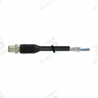 Cordset: M12 Male Straight X Bare Wire, 8 Pins, Green, PUR, 3 m Cable Lg, 6 A Max Current (A) (MPN 7000-15501-8310300). Key specifications — Cable Jacket Color: Green; End 1 Gender: Male; End 1 Mounting Orientation: Straight; End 2 Connection Type: Bare Wire; IP Rating: IP67; Brand: MURRELEKTRONIK; Wire Size: 20 AWG; Cable Jacket Material: PUR.