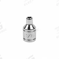 SK PROFESSIONAL TOOLS Socket: SAE, 1/4 in Drive Size, 1/8 in Socket Size, 6-Point, Std, Chrome (MPN 40904). Key specifications — attr1204417: SK PROFESSIONAL TOOLS; attr1204392: Chrome.