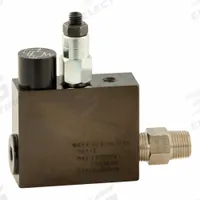 BVA HYDRAULICS Hydraulic Sequence Valve: 6 gpm Max Flow Rate, 3/8 in NPT, 3/8 in NPT, Steel, Manual (MPN CVS3). Key specifications — attr1018158: Manual; attr1018114: Rotary Knob; attr1018116: Steel; attr1018117: BVA HYDRAULICS.
