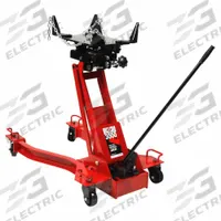 AMERICAN FORGE & FOUNDRY Transmission Jack: Transmission Jack, Hydraulic, 3,000 lb Load Capacity (MPN 3179A). Key specifications — Jack Type: Transmission Jack; Frame Material: Steel; Lifting Actuator: Pump; Power Source: Hydraulic; Securing Mechanism: Chain; Brand: AMERICAN FORGE & FOUNDRY.