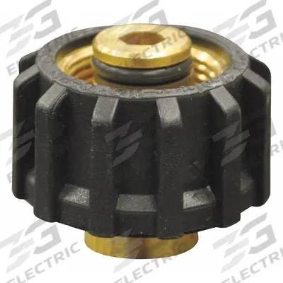APPROVED VENDOR Quick-Connect Coupler: 1/4 in (F)NPT, 22mm x 1.5 (F) Quick Connect (MPN AL450) - Pipe, Hose, Tube and Fittings
