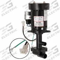 HARTELL Ice Machine Pump: 1/6 hp, 230V AC, 0 Discharge Adapters, 8 in Wire Lead Lg (MPN HRIM-16-230). Key specifications — Nameplate Voltage: 230V AC; Discharge Type: Barbed; Brand: HARTELL.