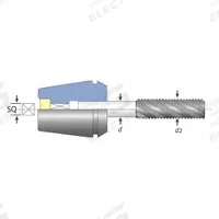TECHNIKS Rigid Tap Collet: ER16, For 3/8 in Taps (MPN 05320-381). Key specifications — attr1033478: 05320-381; attr1033479: TECHNIKS.