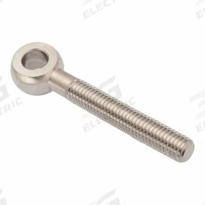 AMPG Fixed Rod End: Stainless Steel, Plain, 90 mm Hole Center-to-End Lg, Right Hand - Stainless Steel Male Threaded Fixed Rod Ends