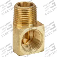 APPROVED VENDOR Metal Pipe Elbow: 90° Elbow, 1/4 in x 1/4 in, 1,000 psi, 1 1/4 in Lg (MPN 706116-04). Key specifications — Maximum Operating Pressure: 1,000 psi.