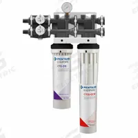 EVERPURE Water Filtration System: 5 gpm, FNPT, 25 7/8 in Overall Ht, Activated Carbon (MPN EV910031-75). Key specifications — Brand: EVERPURE; Reduces: Particulates; Filter Media: Activated Carbon.