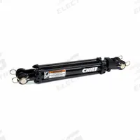 CHIEF Hydraulic Cylinder: 2 in Bore Dia., 18 in Stroke Lg, #8 SAE Port Size, 1 1/8 in Rod Dia. (MPN 211308). Key specifications — attr98892: CHIEF; attr95592: Double Acting; attr1382128: #8 SAE.