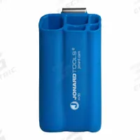JONARD TOOLS Tool Pouch: For 3 in Belt Wd - Max, 5 Pockets, Blue (MPN H-50). Key specifications — Closure Type: Open Top; Attachment: Clip; Color: Blue; Brand: JONARD TOOLS; For Tool Type: Telecom Tools.