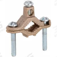 Grounding Connector: Bronze, 10 AWG SOL to 2 AWG STR Grounding Wire Size, 1 Grounding Wires (MPN 2505). Key specifications — Brand: RACO; Description/Special Features: Corrosion Resistance; For Use With: Conduit; Grounding Wire Size: 10 AWG SOL to 2 AWG STR; Material: Bronze; Grounding Wires Connected To: 1-1/4 in to 2 in Pipe; Manufacturer Part Number: 2505.
