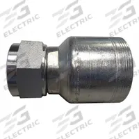 AEROQUIP Hydraulic Crimp Fitting: Steel x Steel, Straight, -16 For Hose Dash Size, BSPP x Crimp (MPN 4S16JF16). Key specifications — attr296014: Female x Genderless; attr303771: AEROQUIP; attr296012: -16; attr296015: BSPP x Crimp; attr296017: 1"-11.