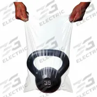 APPROVED VENDOR Open-Ended Poly Bag: Light-Duty, Linear Low Density Polyethylene (LLDPE), 500 PK (MPN 7F3030). Key specifications — Color: Clear; Package Configuration: Bag.