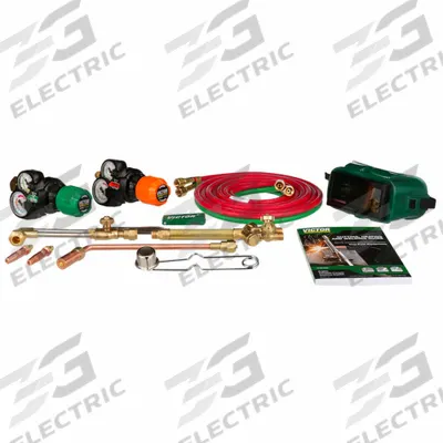 VICTOR Cutting Heating Welding Outfit: Natural Gas/Propane/Propylene - Cutting & Heating Outfits