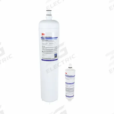 3M Quick-Connect Water Filter: 0.2 micron, 5 gpm, 23 5/8 in Overall Ht - Quick Connect Multi-Purpose Water Filters