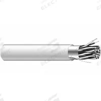 CAROL Communication Cable: 100 ft Cable Lg, 16 Strands, 18 AWG, Commercial, Comm Cable, PVC, Gray (MPN C0562A). Key specifications — Application: Communications; Fire Rating: Commercial; Insulation Material: PVC; Jacket Material: PVC; Manufacturer Part Number: C0562A; Product Type: Communication Cable; Shielding Material: 65% Tinned Copper Braid; Brand: CAROL.