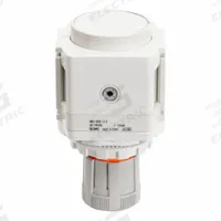 SMC Regulator: Die-Cast Aluminum, 1/2 in NPT, 7.251887 psi to 123.2821 psi, 1 MPa Max Op Pressure (MPN AR40-N04H-Z-D). Key specifications — attr111664: No; attr111400: AR-D; attr111627: SMC.