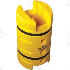 SENTRY Column Protector: 8 in, 6 in, 8 in (H-Beam)/8 in (Round)/8 in (Square), Round/Square, LLDPE (MPN CS2442-8SFE). Key specifications — Color: Yellow; Maximum Compatible Column Length: 8 in; Minimum Compatible Column Length: 6 in; Brand: SENTRY; Material: LLDPE.