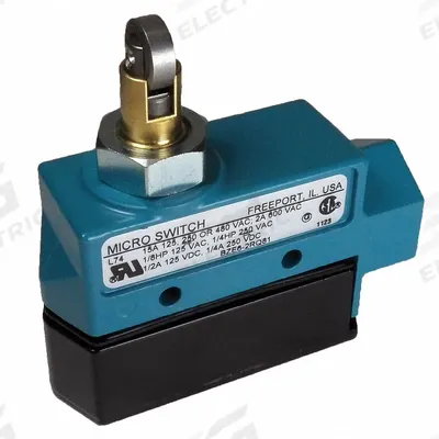 Honeywell Non Plug-In Limit Switch: Cross Roller Plunger, Metallic - Top-Mount Roller-Plunger Limit Switches