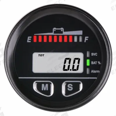 ENM Battery Discharge Indicator: 8 to 60V DC, ±0.50% Accuracy, Volt - ENM Battery Energy Meters
