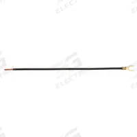 IDEAL Pigtail Connector: Copper, Black, Grounding Devices, 8 in Overall Lg (MPN 30-3471). Key specifications — For Product Type: Grounding Devices; Brand: IDEAL; Accessory Type: Non-Grounding Pigtail; Color: Black; Material: Copper.